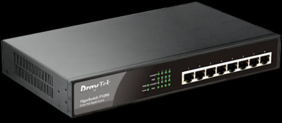 Picture of VigorSwitch P-1080 8-Port PoE 10/100Mb Switch