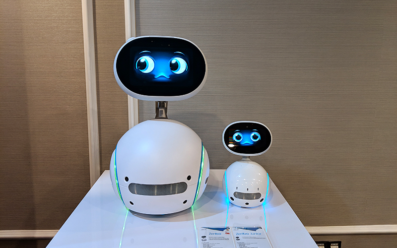 Zenbo and Zenbo Junior Robots